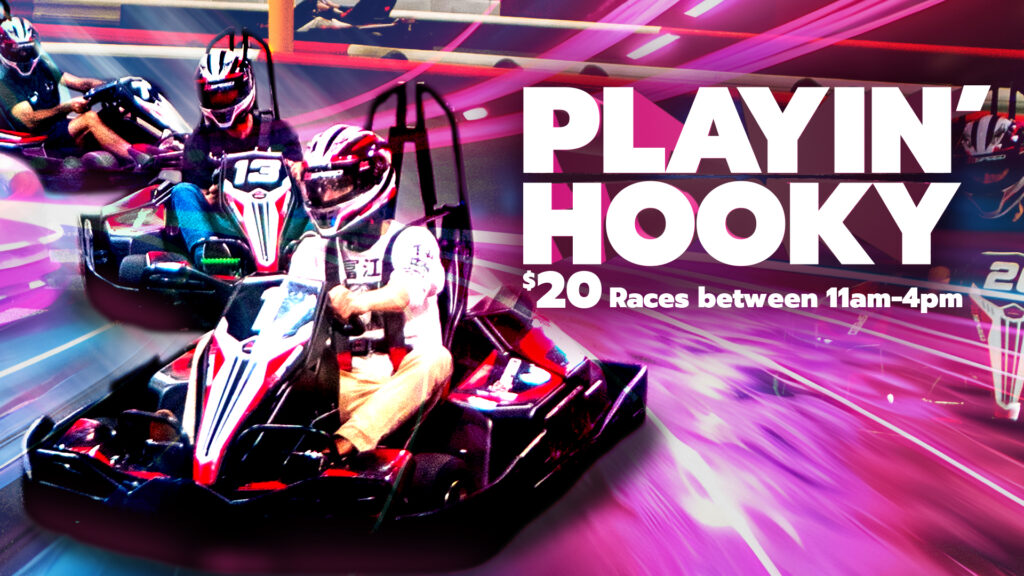 $20 races on Fridays at K1 Speed Canada