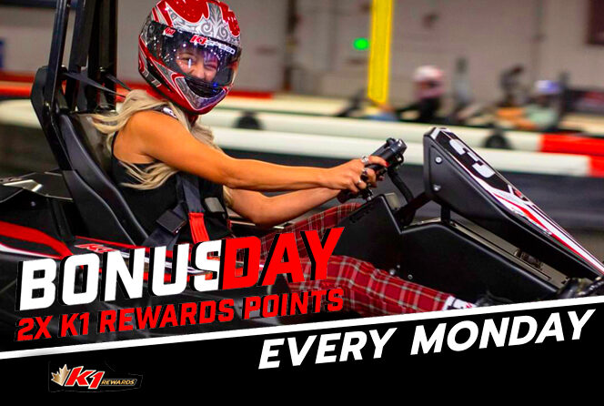 k1 speed bonus days